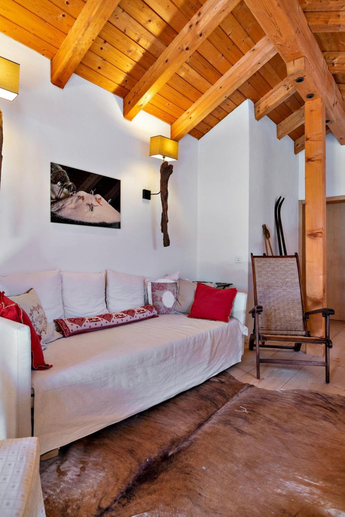Ferienwohnung Chesa Panorama B - La Punt Exterior foto
