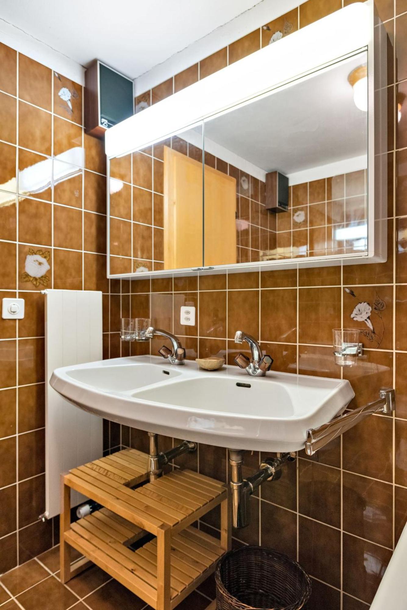 Ferienwohnung Chesa Panorama B - La Punt Exterior foto