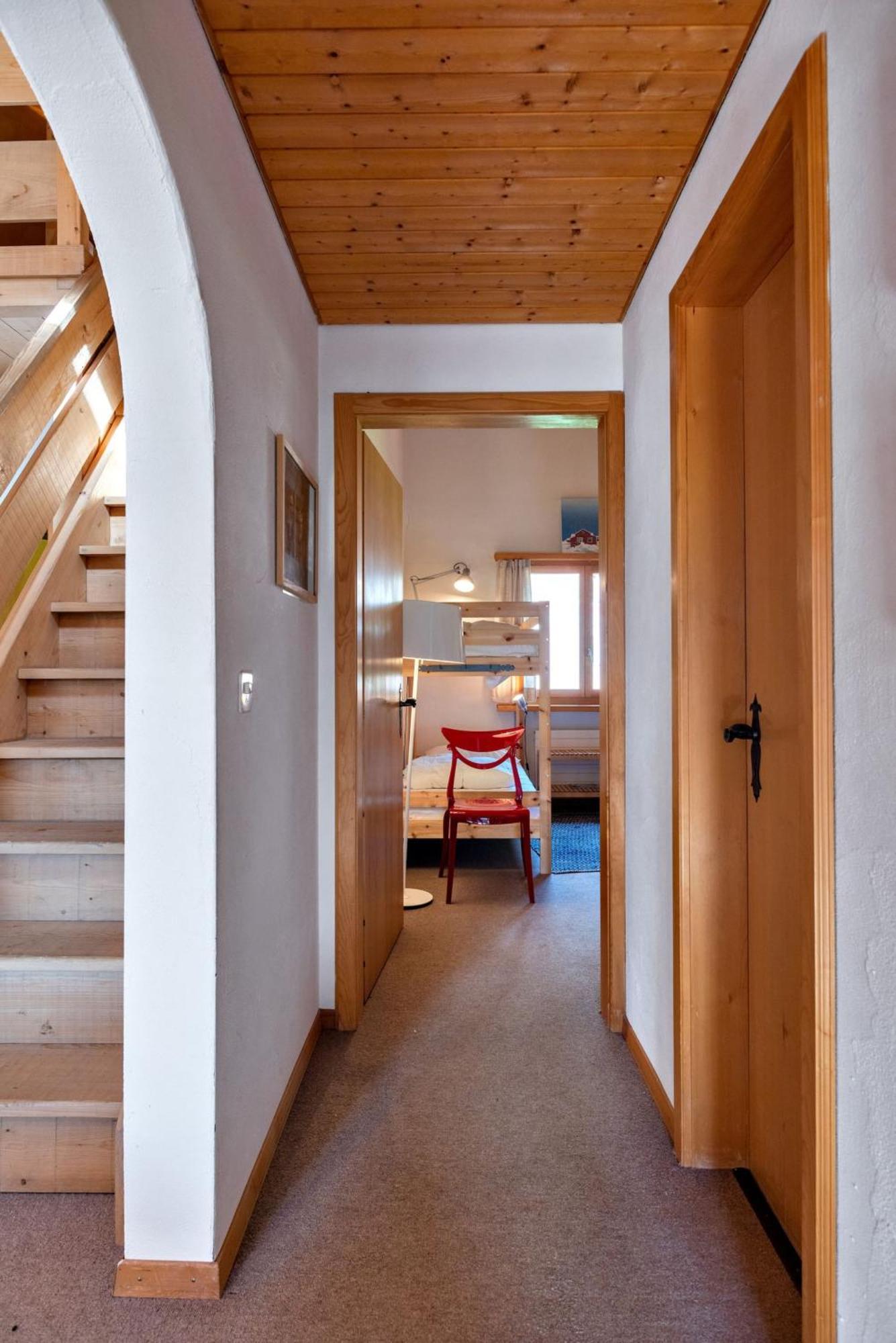 Ferienwohnung Chesa Panorama B - La Punt Exterior foto